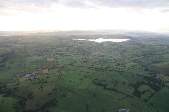 Carsington Water Aerial Shot