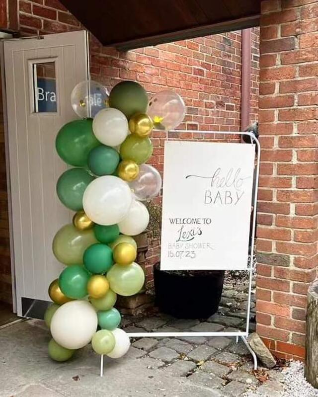 Brackendale entrance to Lexi's Baby shower