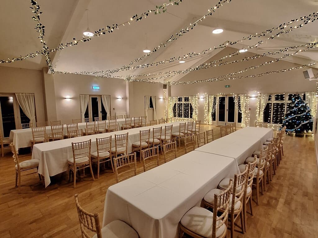 Derbyshire events space for christmas party