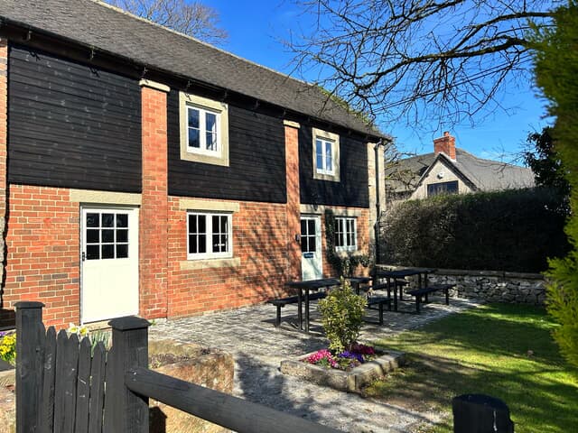 Outside view of the self catering Two Dales cottage in Derbyshire
