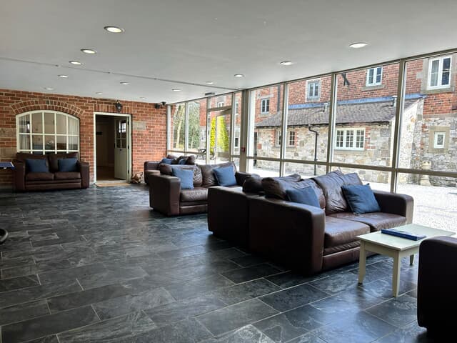 Knockerdown cottages shared social lounge with games room
