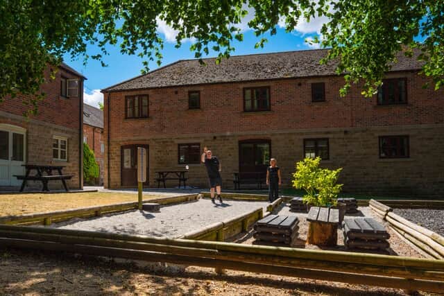 Play a game of Boules outdoors